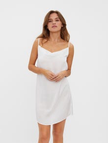 Vero Moda Tavapärane lõige U-kaelus Lühike kleit -Snow White - 10266252