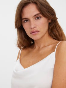 Vero Moda Tavapärane lõige U-kaelus Lühike kleit -Snow White - 10266252