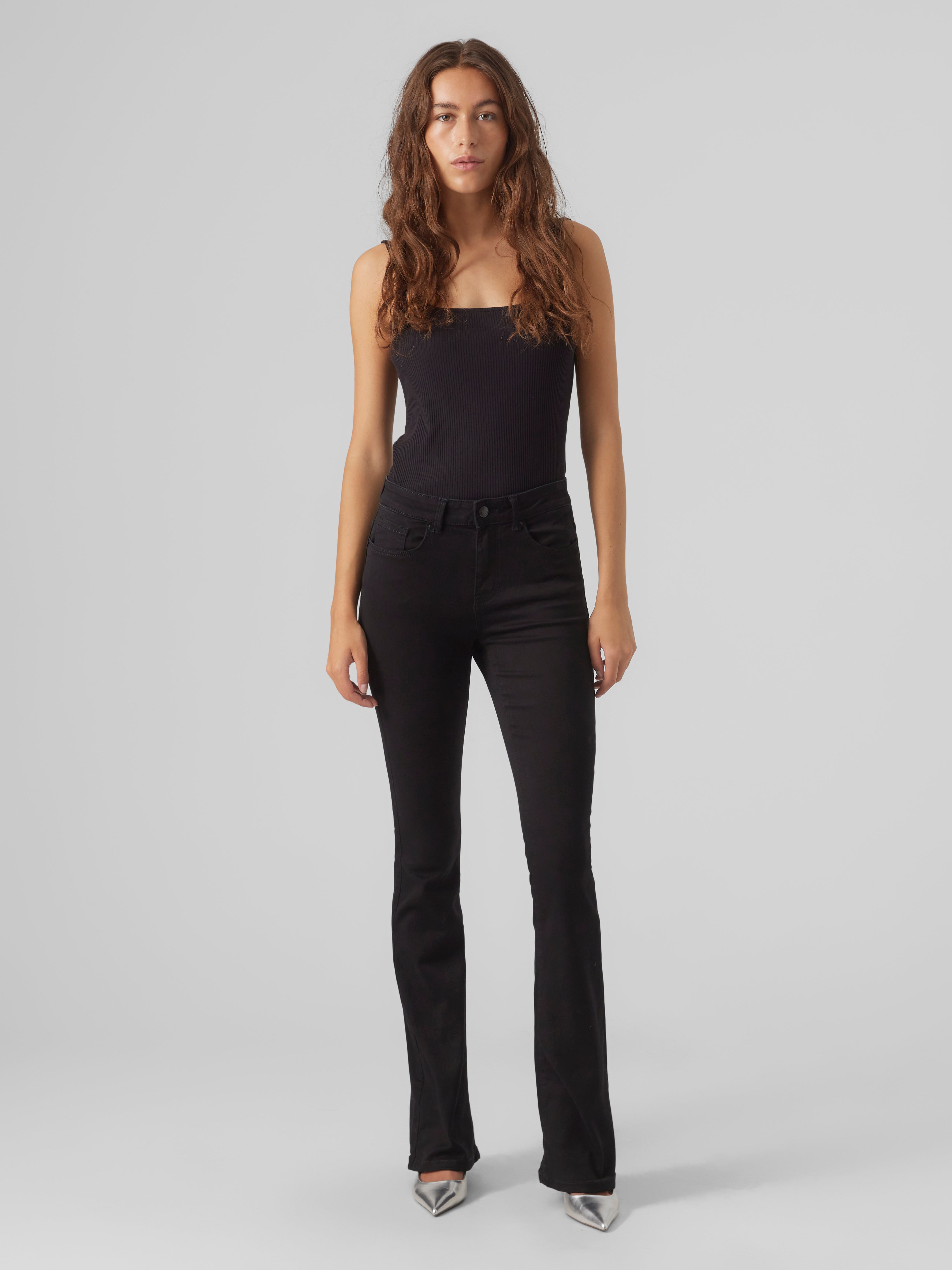 VMPEACHY Mid rise Flared fit Jeans