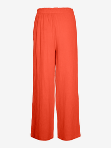 Vero Moda VMNATALI Trousers -Spicy Orange - 10266393