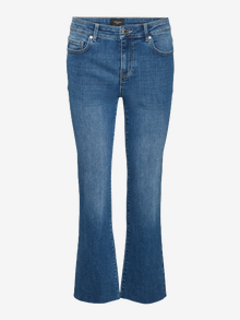 Vero Moda VMSHEILA High rise Bootcut Fit Jeans -Medium Blue Denim - 10266408