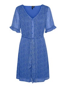 Vero Moda VMCARO Korte jurk -Dazzling Blue - 10266578