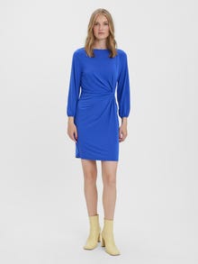 Vero Moda VMTWISTED Kort kjole -Dazzling Blue - 10266618