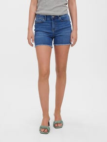 Vero Moda VMPEACH Shorts -Medium Blue Denim - 10266620