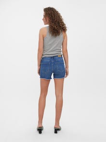 Vero Moda VMPEACH Shorts -Medium Blue Denim - 10266620