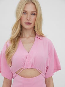 Vero Moda VMREGITZE Kort kjole -Prism Pink - 10266632