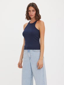 Vero Moda VMSARAHNATASHA Tank-Top -Navy Blazer - 10266817