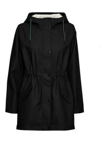Vero Moda VMMALOU Raincoat -Black - 10266982