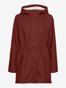 Vero Moda VMMALOU Raincoat -Fired Brick - 10266982
