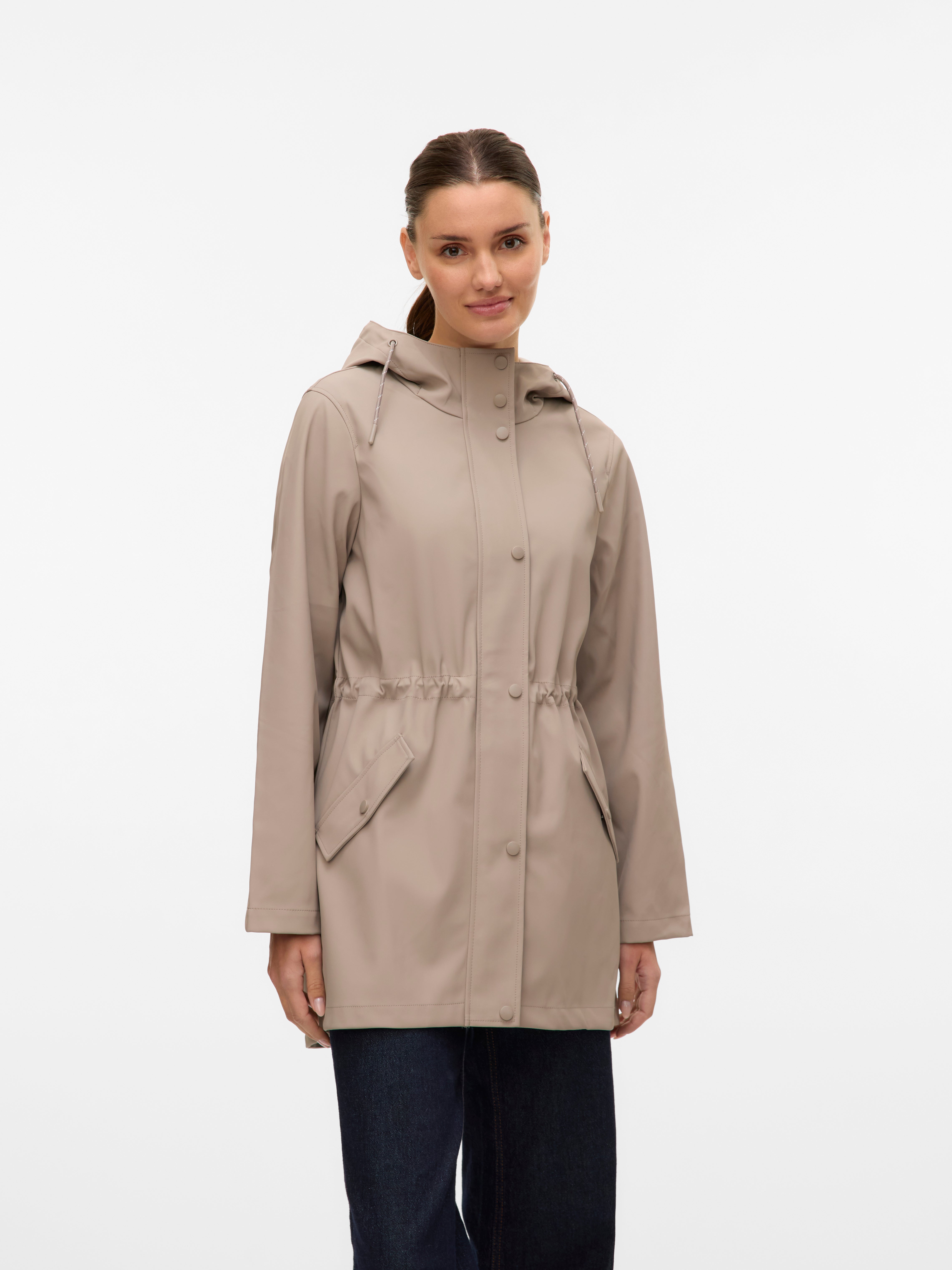 Moda Mujer Chubasquero VERO MODA VMMALOU Para Mujer Impermeable