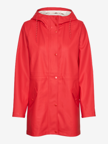 Vero Moda VMMALOU Regenmantel -Fiery Red - 10266982