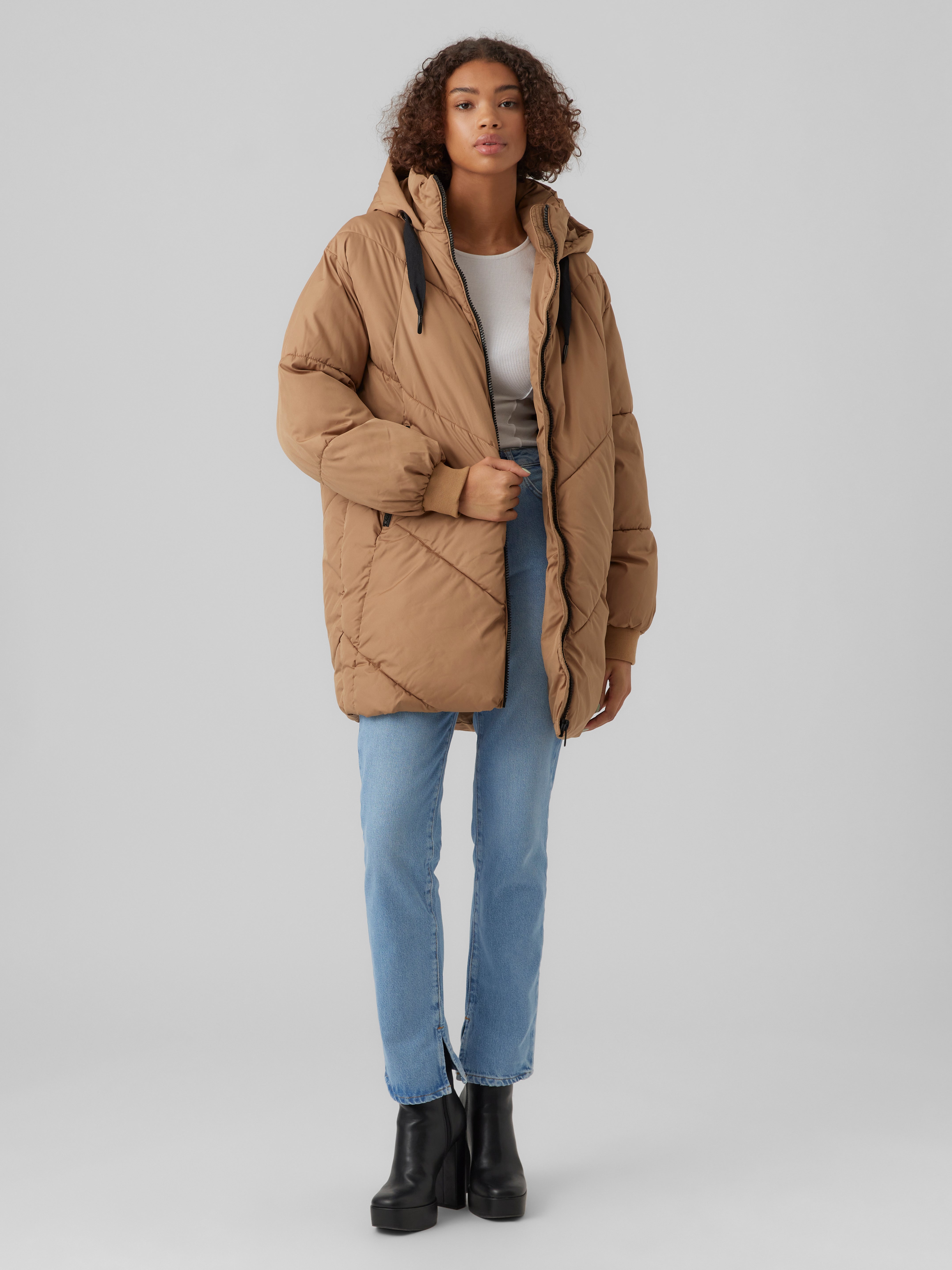 VMBEVERLY Coat | Dark Brown | Vero Moda® 