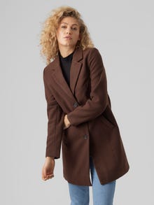 Vero Moda VMCALACINDY Coat -Coffee Bean - 10267120