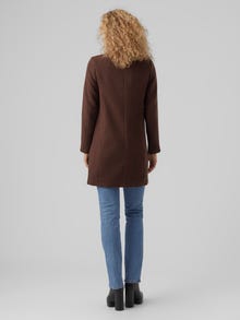 Vero Moda VMCALACINDY Coat -Coffee Bean - 10267120