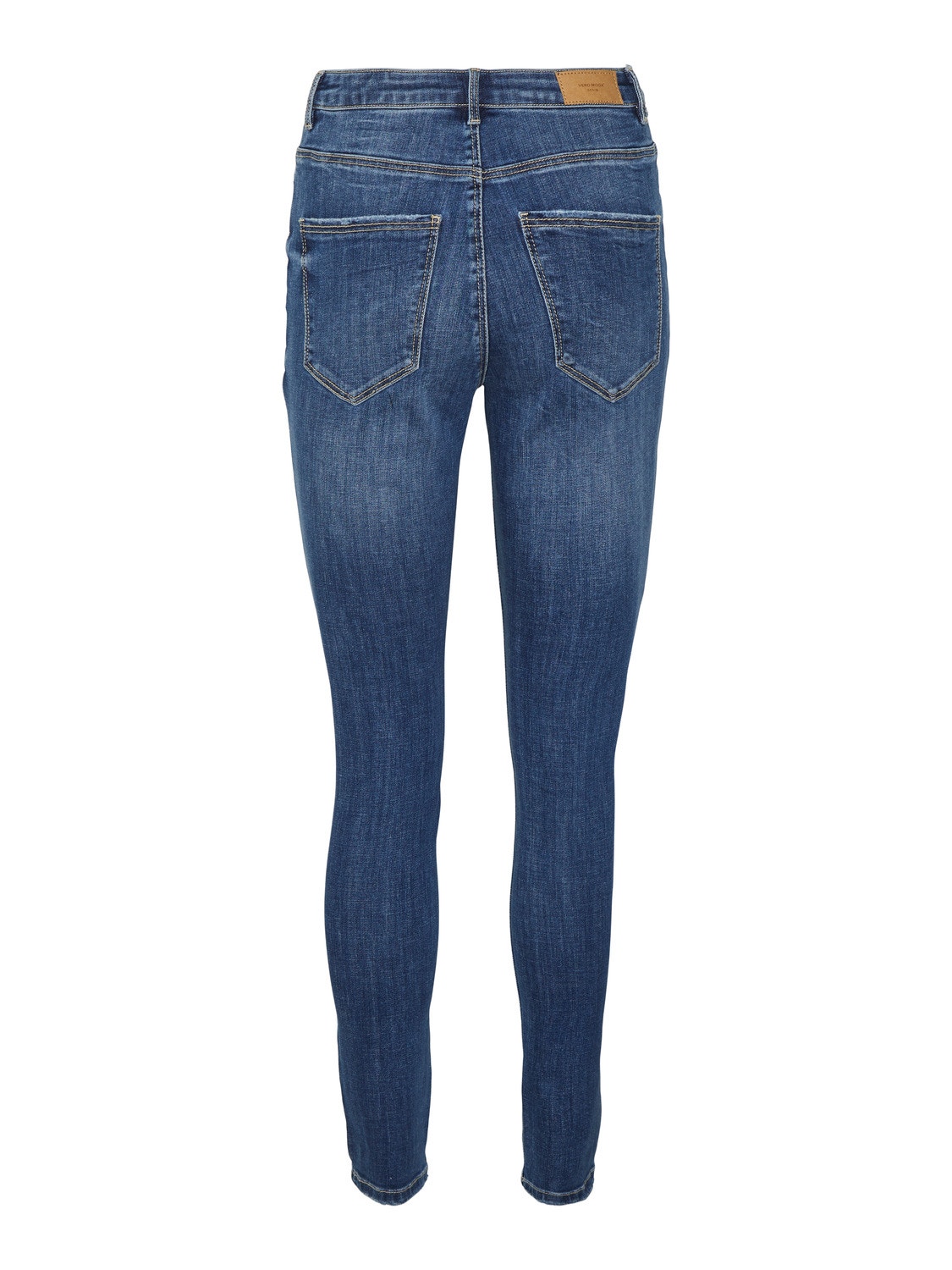 Vero Moda VMSOPHIA Hög midja Slim Fit Jeans -Medium Blue Denim - 10267212