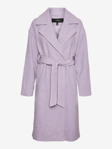 Vero Moda VMEDNA Mantel -Lavender Fog - 10267445