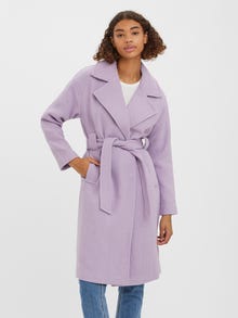 Vero Moda VMEDNA Mantel -Lavender Fog - 10267445