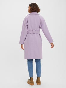 Vero Moda VMEDNA Mantel -Lavender Fog - 10267445