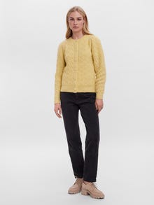 Vero Moda VMBELLA Knit Cardigan -Lemon Meringue - 10267591