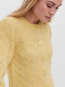 Vero Moda VMBELLA Knit Cardigan -Lemon Meringue - 10267591