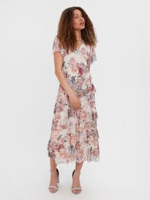 Vero Moda VMBLAIR Lange jurk -Birch - 10267636