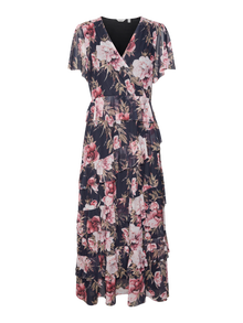 Vero Moda VMBLAIR Lang kjole -Black - 10267636