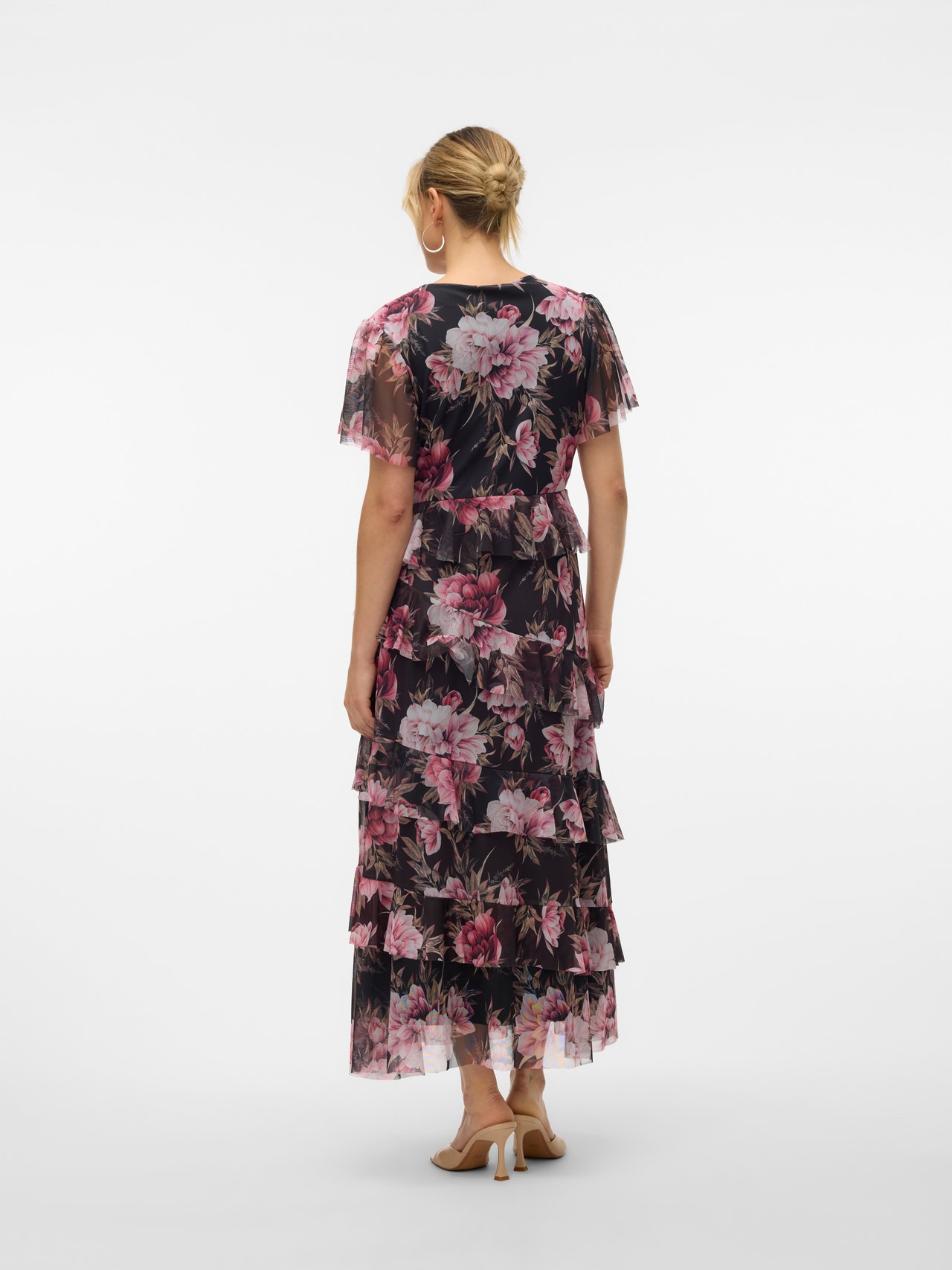 Vero Moda VMBLAIR Lange jurk -Black - 10267636