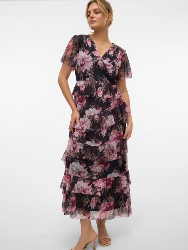 Vero Moda VMBLAIR Długa sukienka - 10267636