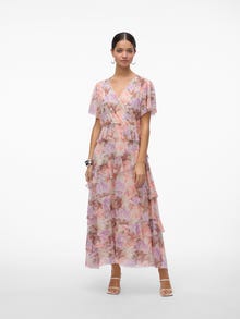 Vero Moda VMBLAIR Langes Kleid -Birch - 10267636