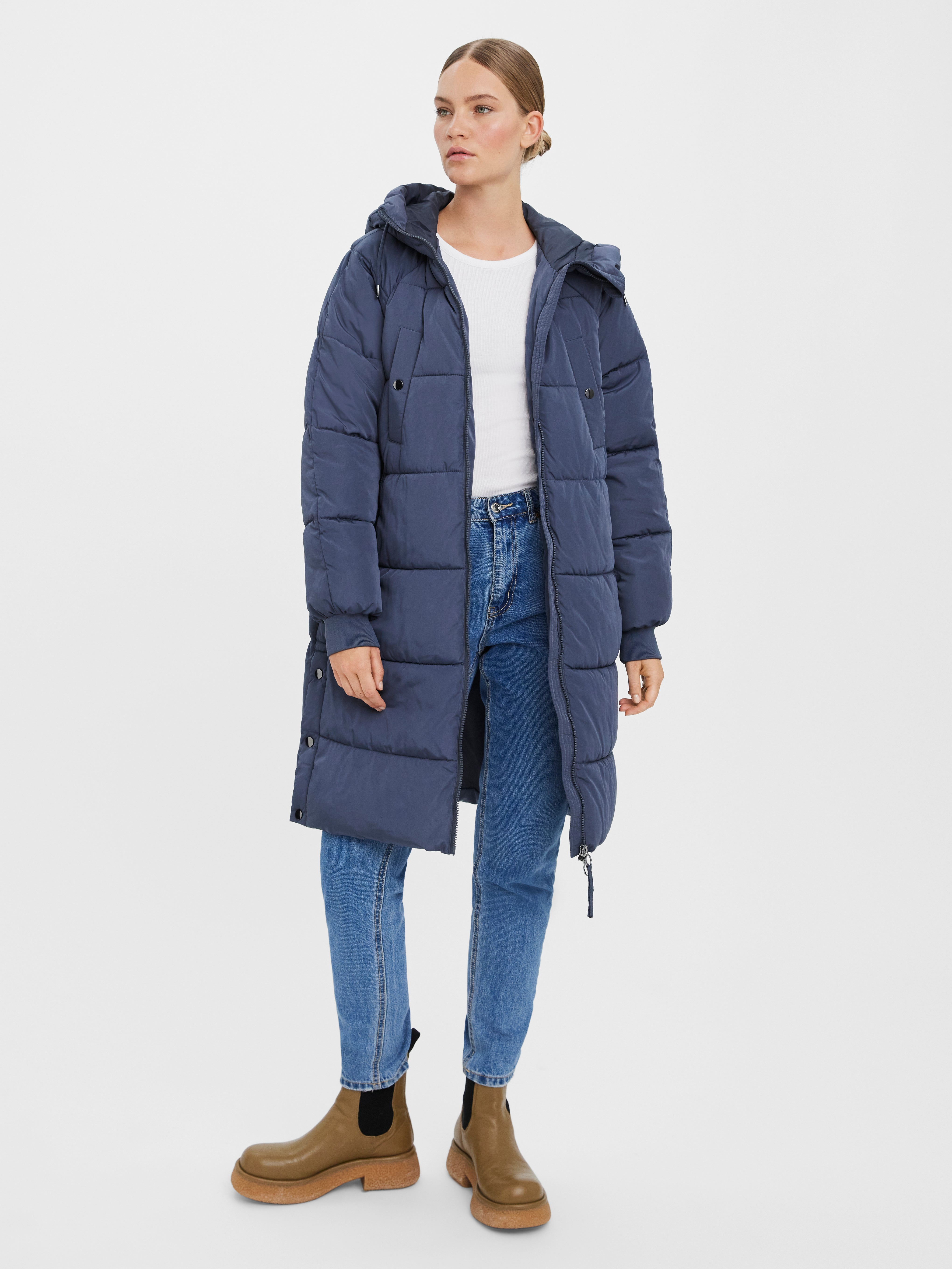 Vero moda blue on sale coat