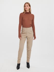 Vero Moda VMSANDY Hohe Taille Hose -Silver Mink - 10267685