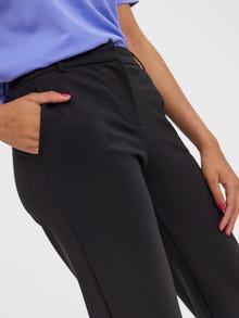 Vero Moda VMLUCCA Mid waist Trousers -Black - 10267693