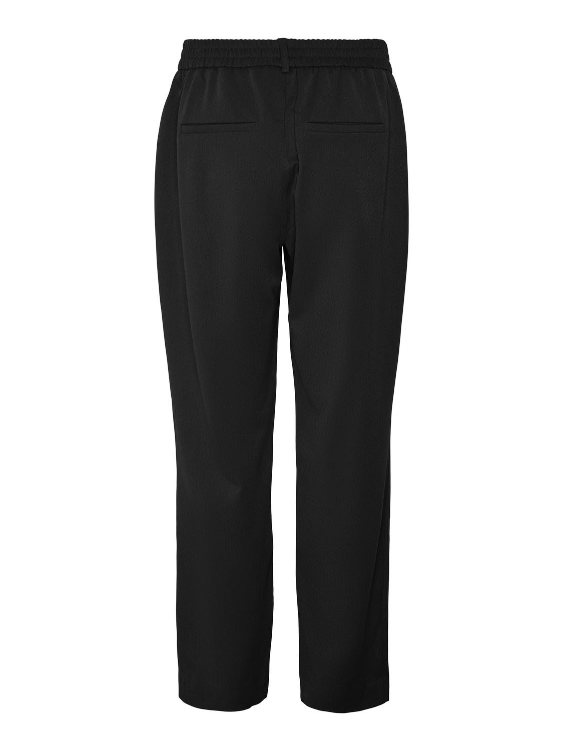Straight Fit Mid waist Trousers Black Vero Moda®
