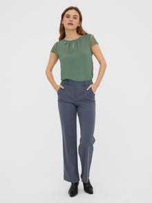 Vero Moda VMMAYA Mellemhøj talje Bukser -Ombre Blue - 10267718