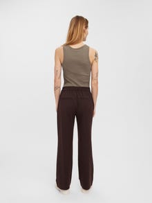 Vero Moda VMMAYA Mellemhøj talje Bukser -Coffee Bean - 10267718