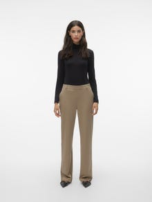 Vero Moda VMMAYA Mellemhøj talje Bukser -Timber Wolf - 10267718