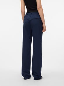 Vero Moda VMMAYA Mittlere Taille Hose -Navy Blazer - 10267718