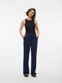 Vero Moda VMMAYA Mittlere Taille Hose -Navy Blazer - 10267718