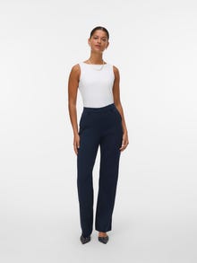Vero Moda Sirge lõige Keskmine vöökoht Püksid -Night Sky - 10267718