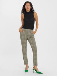 Vero Moda VMMAYA Mid waist Broek -Tobacco Brown - 10267810