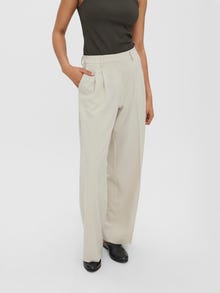 Vero Moda VMTROIAN Mittlere Taille Hose -Silver Lining - 10267849