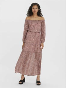 Vero Moda VMULRIKKE Langes Kleid -Parfait Pink - 10267877