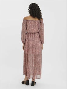 Vero Moda VMULRIKKE Długa sukienka -Parfait Pink - 10267877