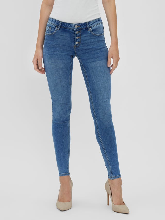 Vero Moda VMLYDIA Low rise Skinny Fit Jeans - 10267927
