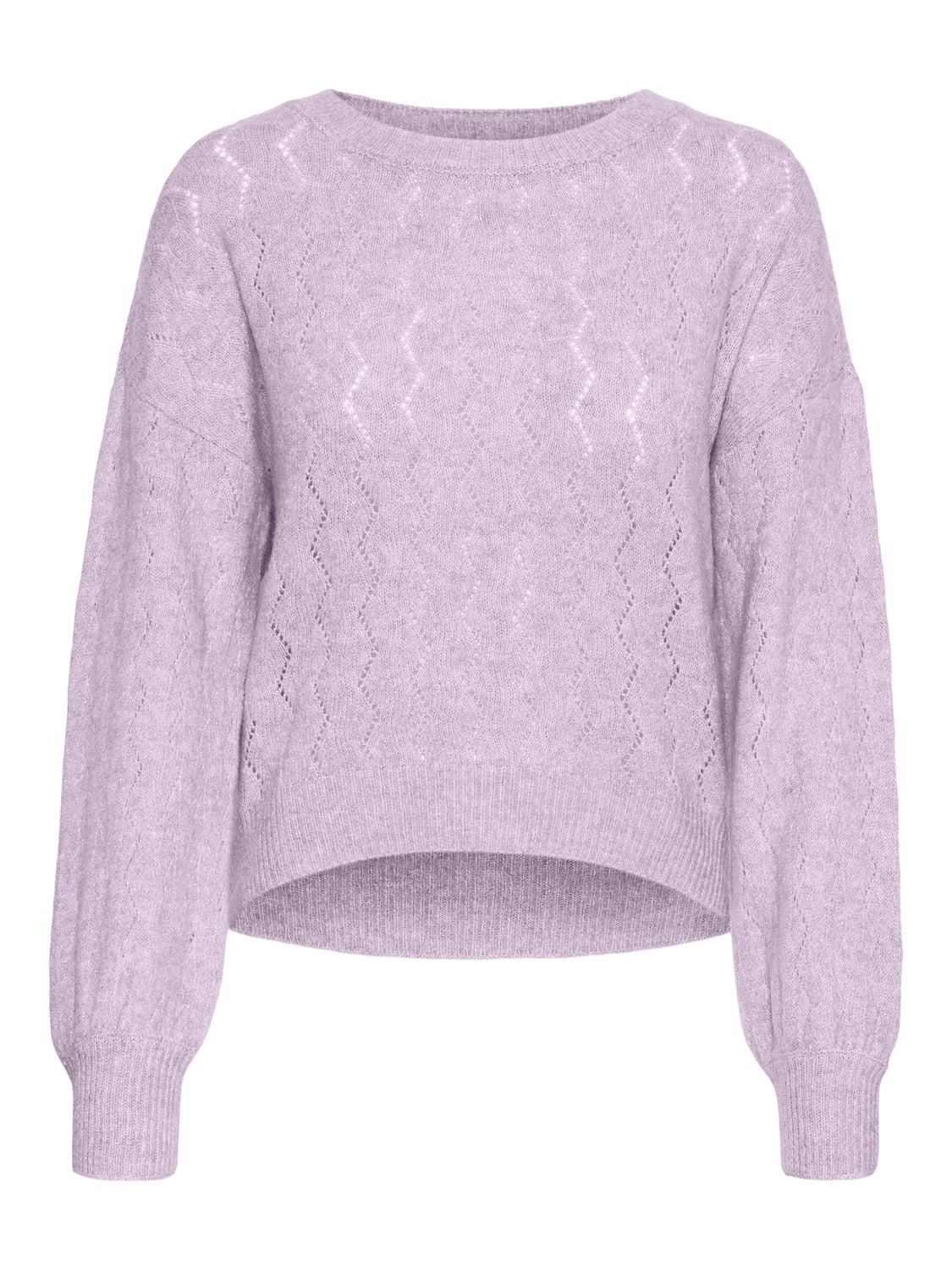 O-Neck Pullover | Light Purple | Vero Moda®