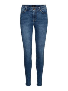 Vero Moda VMSEVEN Skinny Fit Jeans -Medium Blue Denim - 10267936