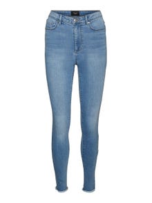 Vero Moda VMSOPHIA Wysoki stan Krój skinny Jeans -Light Blue Denim - 10267939