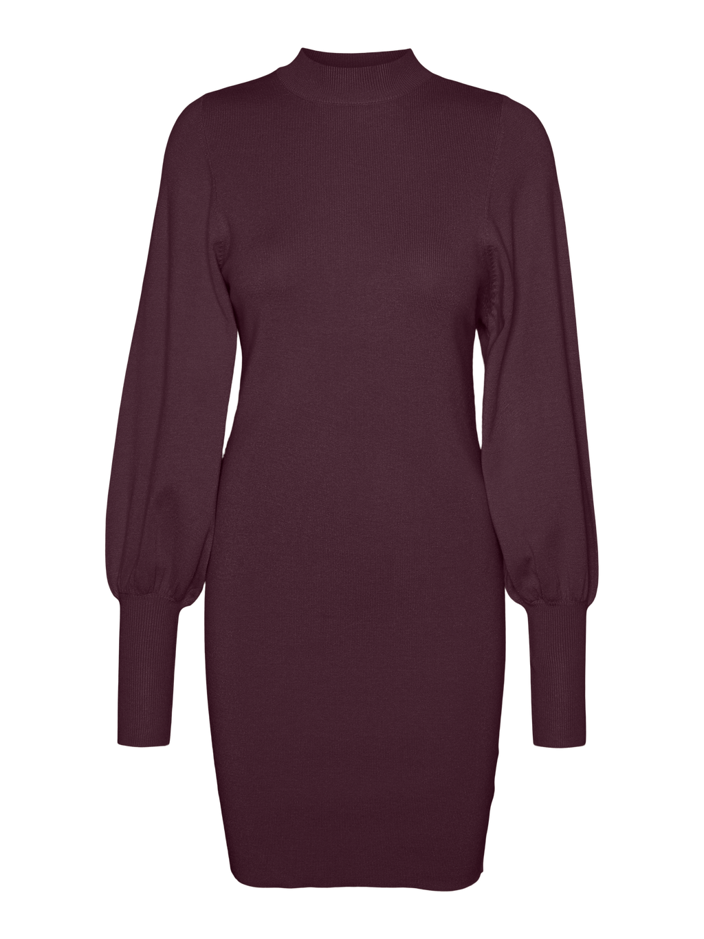 Regular Fit High neck Short dress Dark Purple Vero Moda®