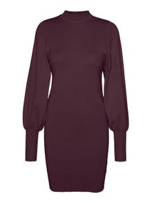 Vero Moda VMHOLLYKARISPUFF Kort kjole -Winetasting - 10268021
