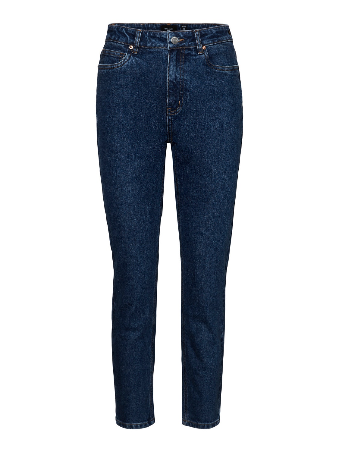 Vero Moda VMBRENDA Rak passform Jeans -Dark Blue Denim - 10268434